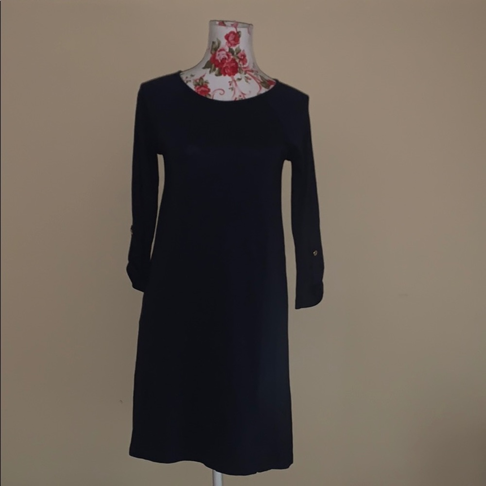 Lilly Pulitzer Brewster Midi Dress in Navy XS